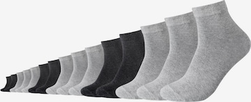 Chaussettes camano en gris : devant