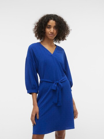 VERO MODA Jurk 'Gaiga' in Blauw: voorkant