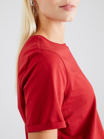 PIECES Shirt 'RIA' in Rood