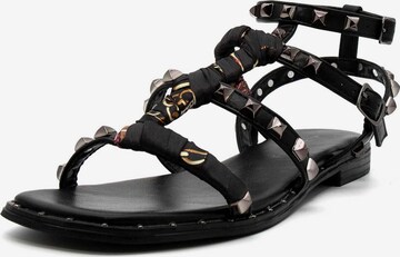 KAMMI Sandalen in Zwart: voorkant