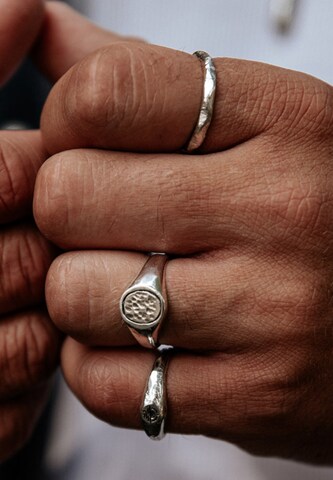 Haze&Glory Ring 'Everyday' in Silber: Vorderseite