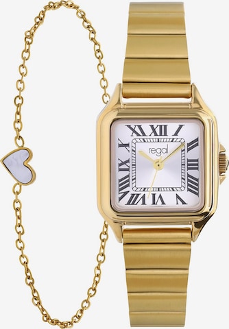 Lucardi Sieraden set 'Klassisch' in Goud: voorkant