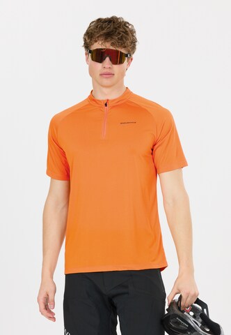 ENDURANCE Performance shirt 'Crow' in Orange: front