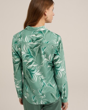 WE Fashion Блузка в Зеленый