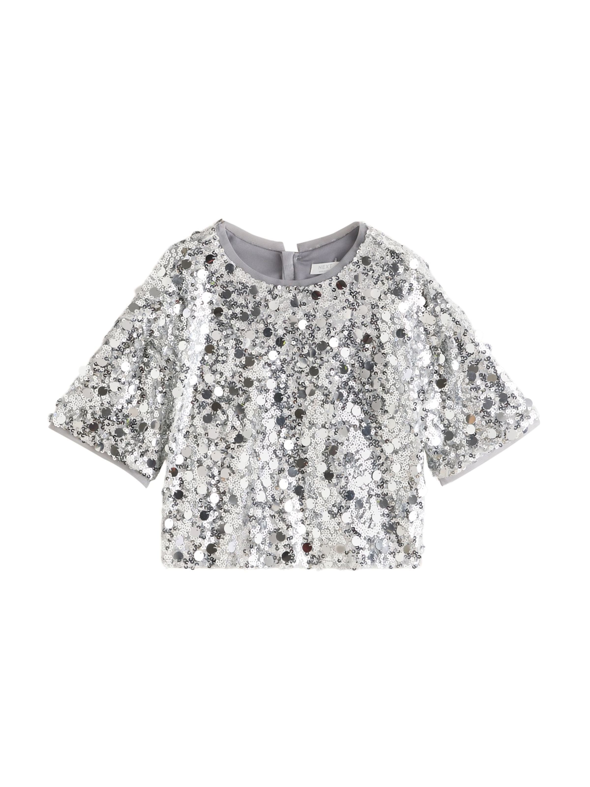 Next Blouse in Zilver: voorkant
