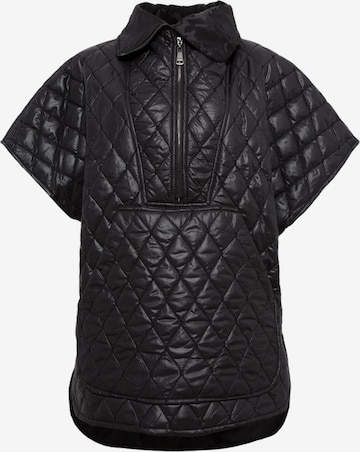 Rivus Weste in Schwarz: Vorderseite