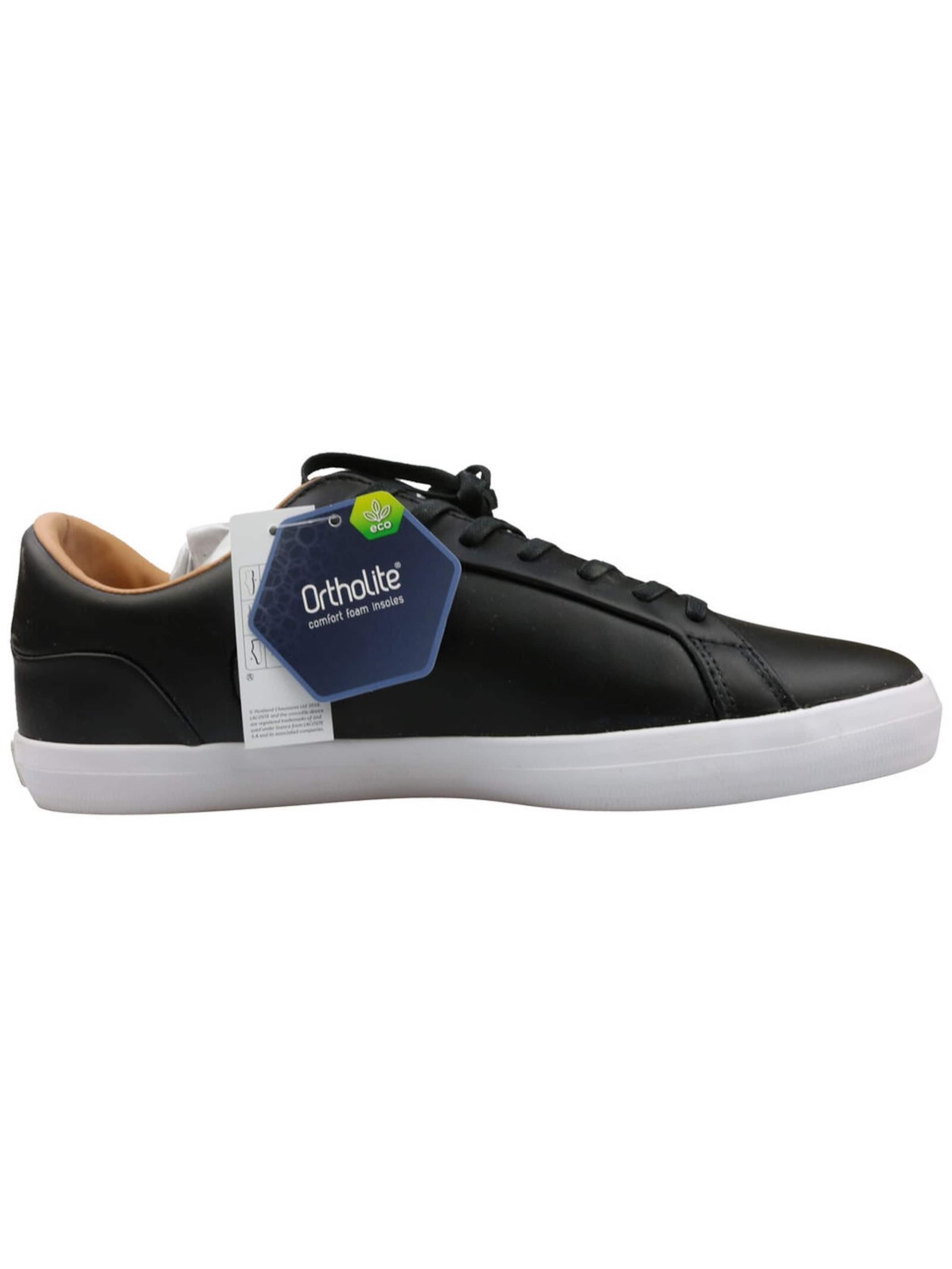LACOSTE Sneakers laag 'Lacoste Lerond 0320 CMA' in Zwart