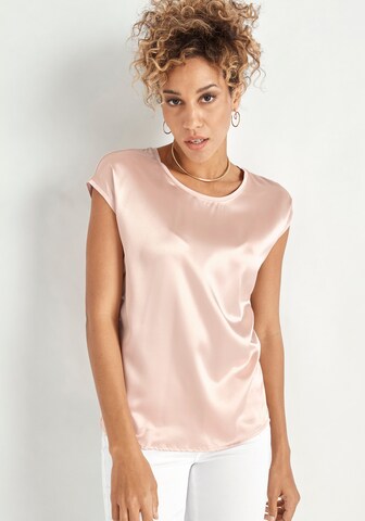 HECHTER PARIS Shirt in Pink: front