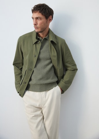 MANGO MAN Between-Season Jacket 'Darren' in Green