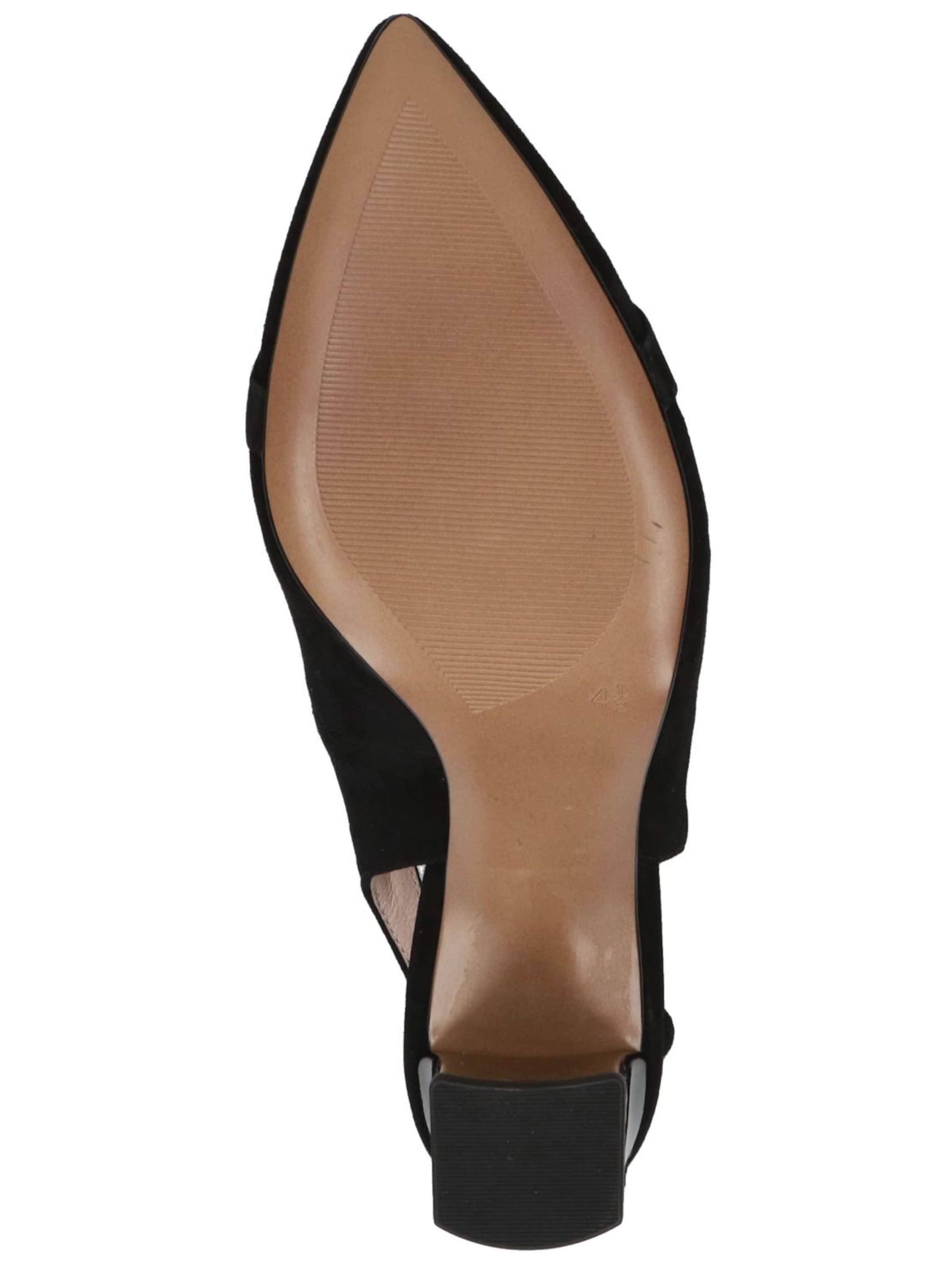 CAPRICE Slingback Pumps in Black