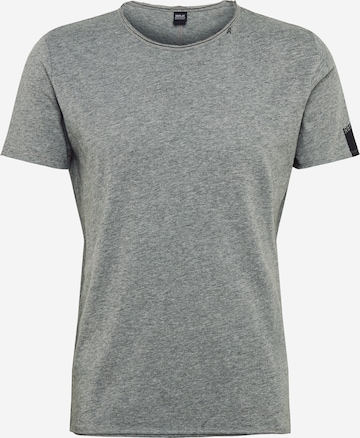 REPLAY - Camiseta en gris: frente