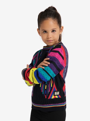 Carlo Colucci Sweater ' Carriero ' in Mixed colors: front