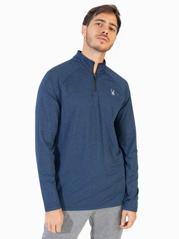 Spyder Sportsweatshirt in Blauw