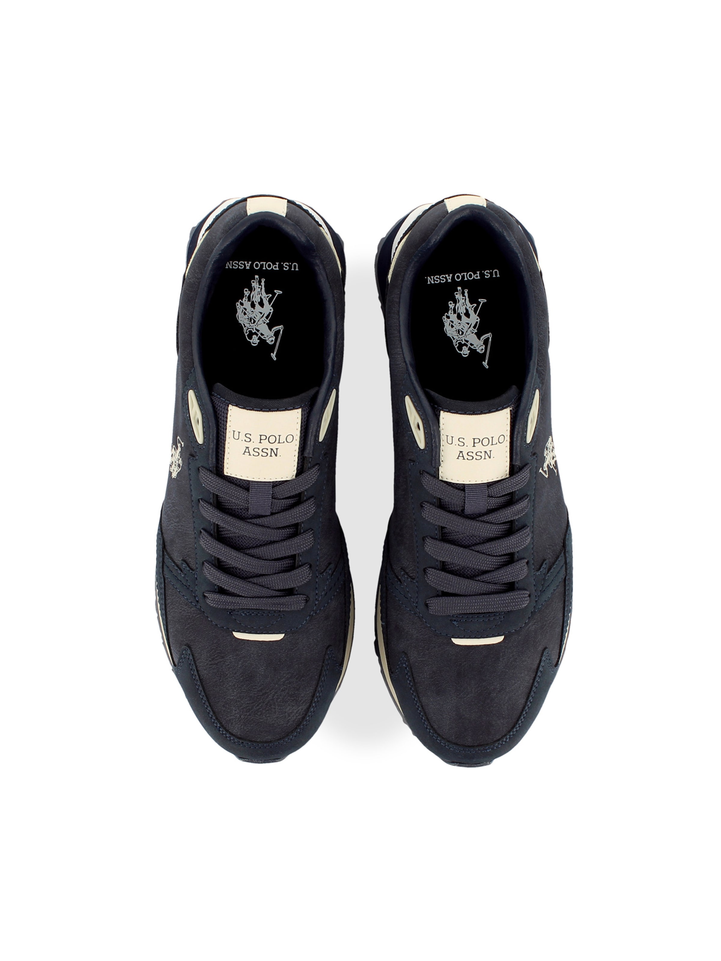 Baskets basses 'April' US POLO ASSN. en bleu