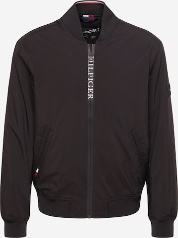 TOMMY HILFIGER Between-Season Jacket in Black: front