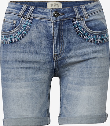 KOROSHI Regular Jeans in Blauw: voorkant