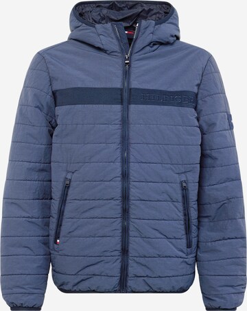 TOMMY HILFIGER Tussenjas in Blauw: voorkant