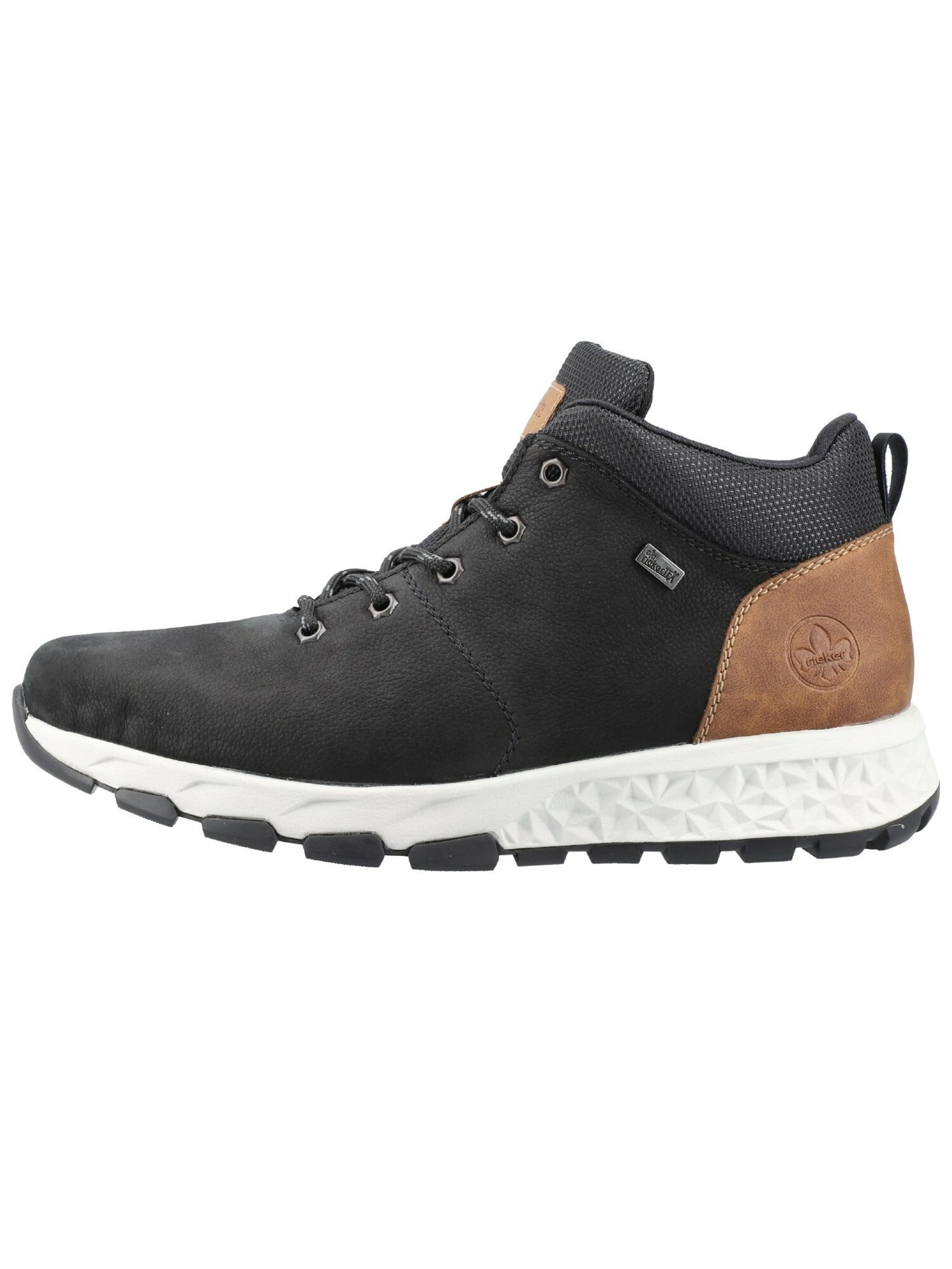 Bottines à lacets Rieker en noir