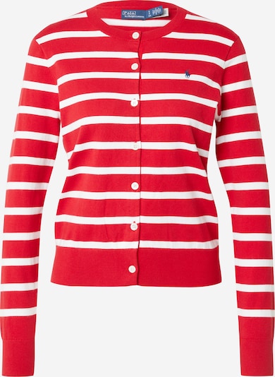 Polo Ralph Lauren Cardigan en bleu marine / rouge / blanc, Vue avec produit