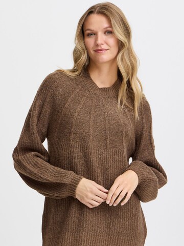 Pull-over ' BEVERLY PU 8 ' Fransa en marron : devant
