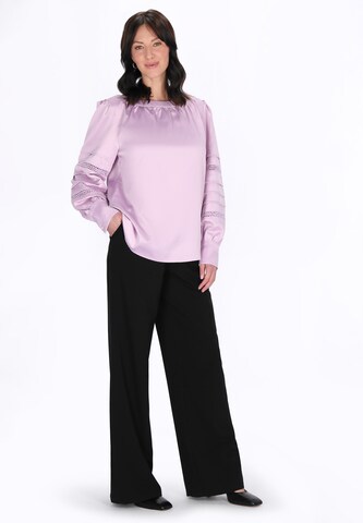 usha BLACK LABEL Blouse in Lila