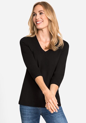 Olsen Shirt 'Edda' in Black: front