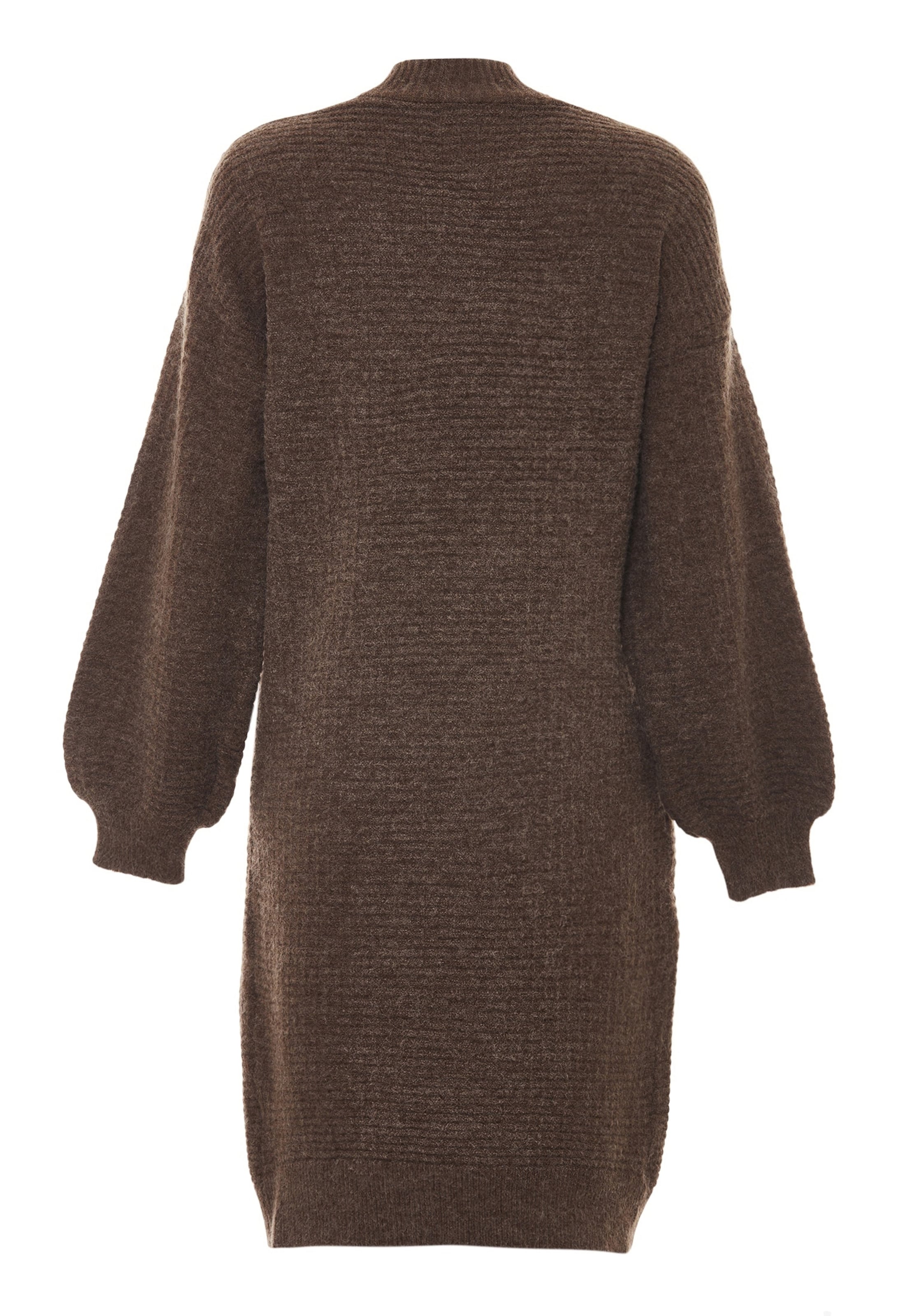 Tanuna Knit cardigan in Brown
