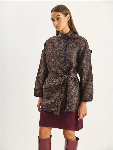 Bianco Lucci Between-Season Jacket in Brown