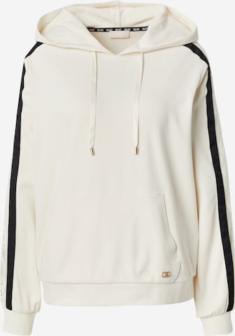 Sweat-shirt Liu Jo en blanc : devant