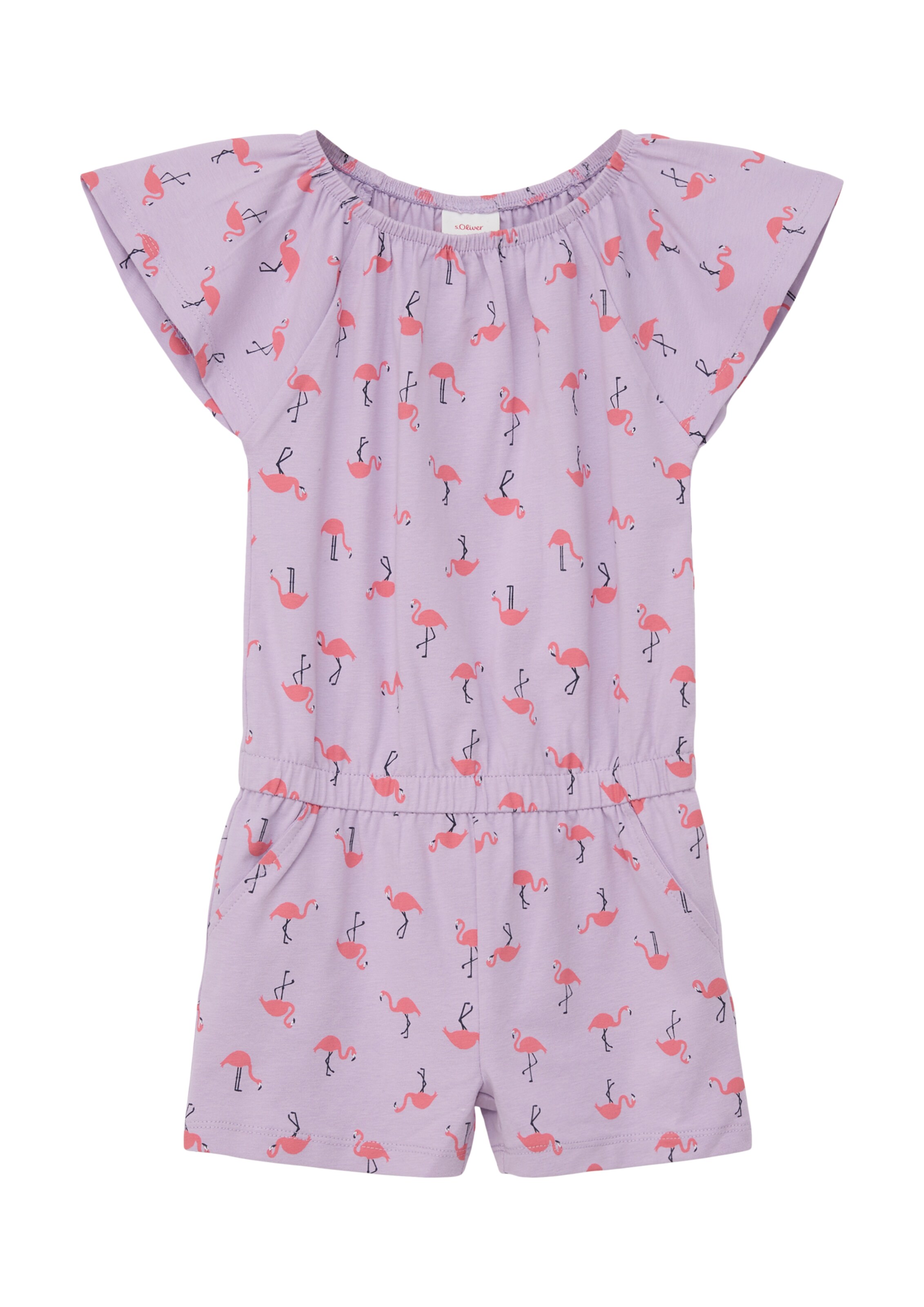 s.Oliver Dungarees in Purple: front