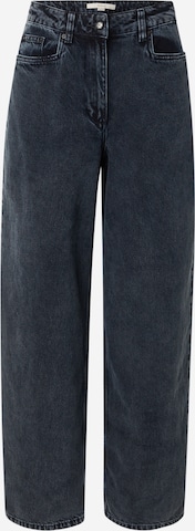 juoda REMAIN „Baggy“ Džinsai: priekis