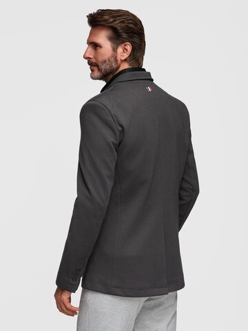 Ombre Slim Fit Businesshemd in Grau