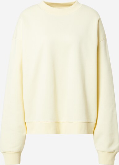 WEEKDAY Sweat-shirt 'Amaze' en jaune clair, Vue avec produit