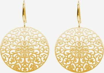 Boucles d'oreilles Gemshine en or : devant