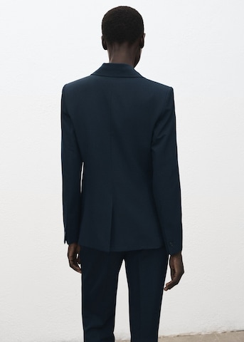 MANGO Blazer 'Boreal' in Blue