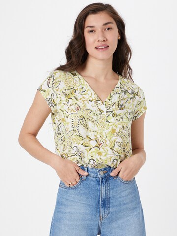 TOM TAILOR - Blusa em verde: frente