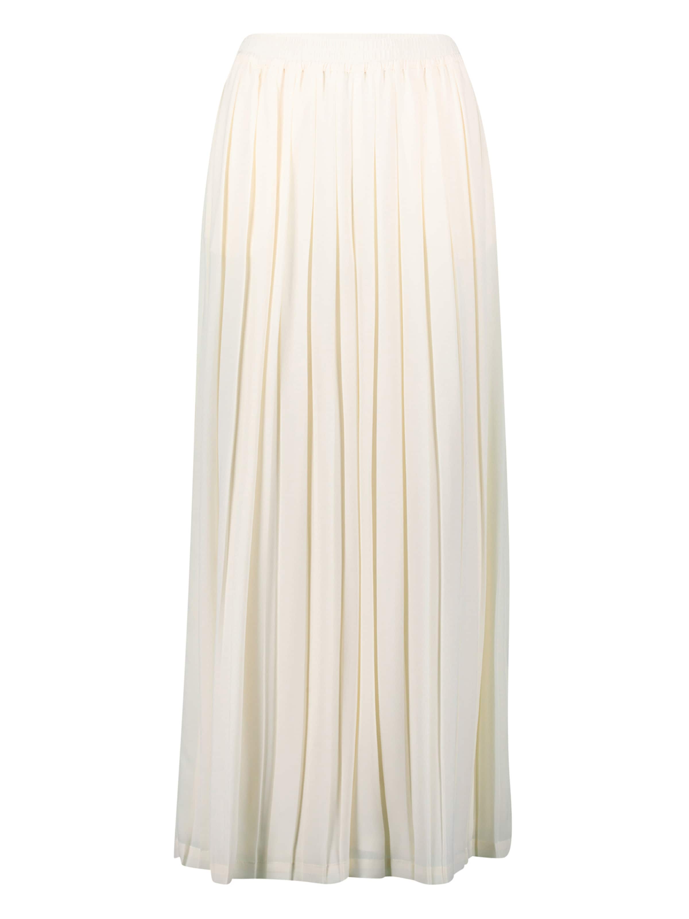 zero Wide Leg Hose in Weiß: Vorderseite