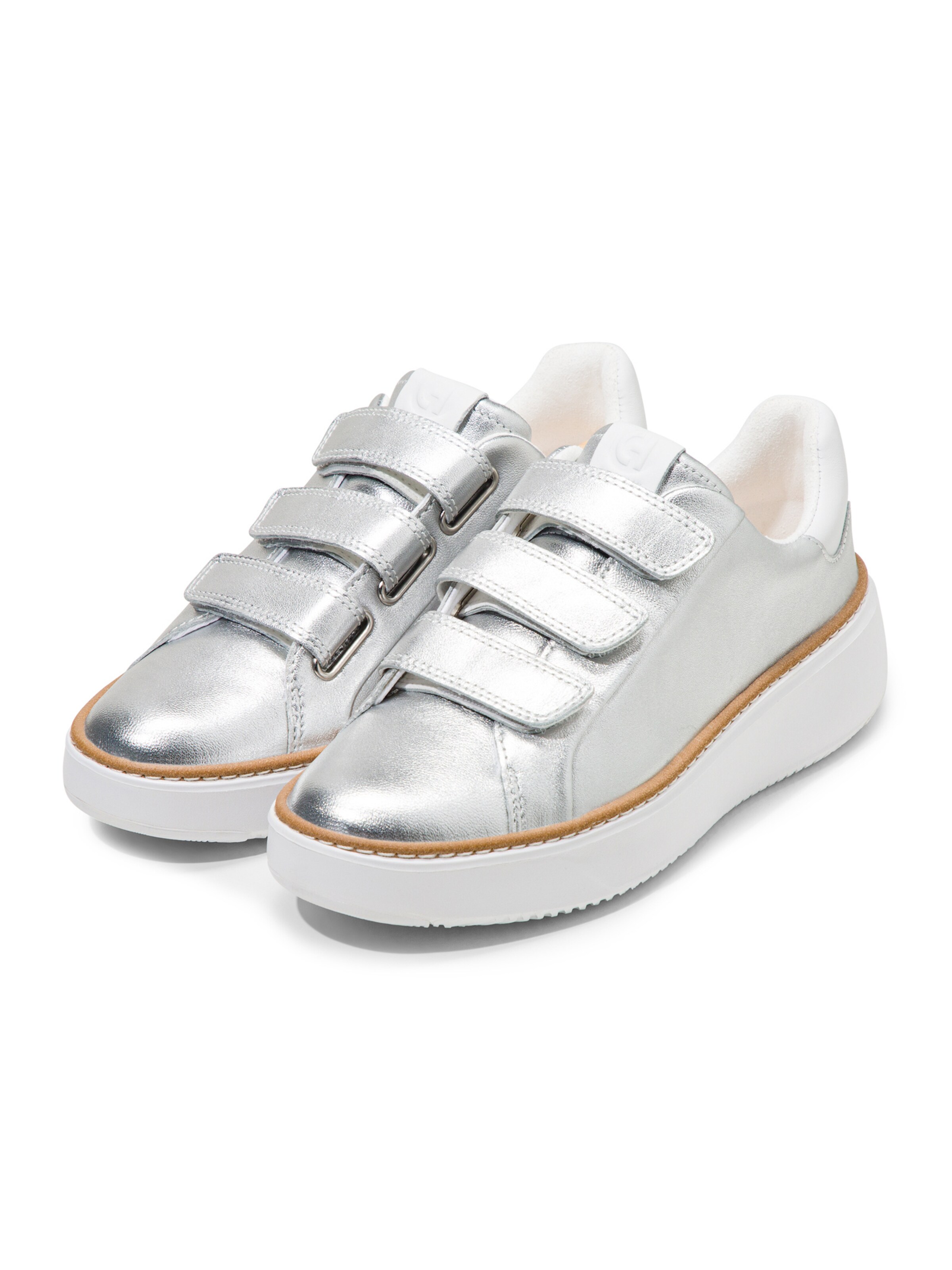 Baskets basses 'GRANDPRO' Cole Haan en argent