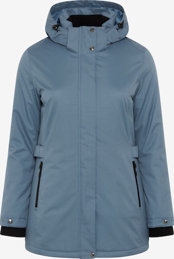 POLARINO Winterparka in S-M in blau / schwarz, Produktansicht