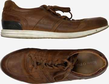 Marc O'Polo Sneaker 43 in Braun: Vorderseite
