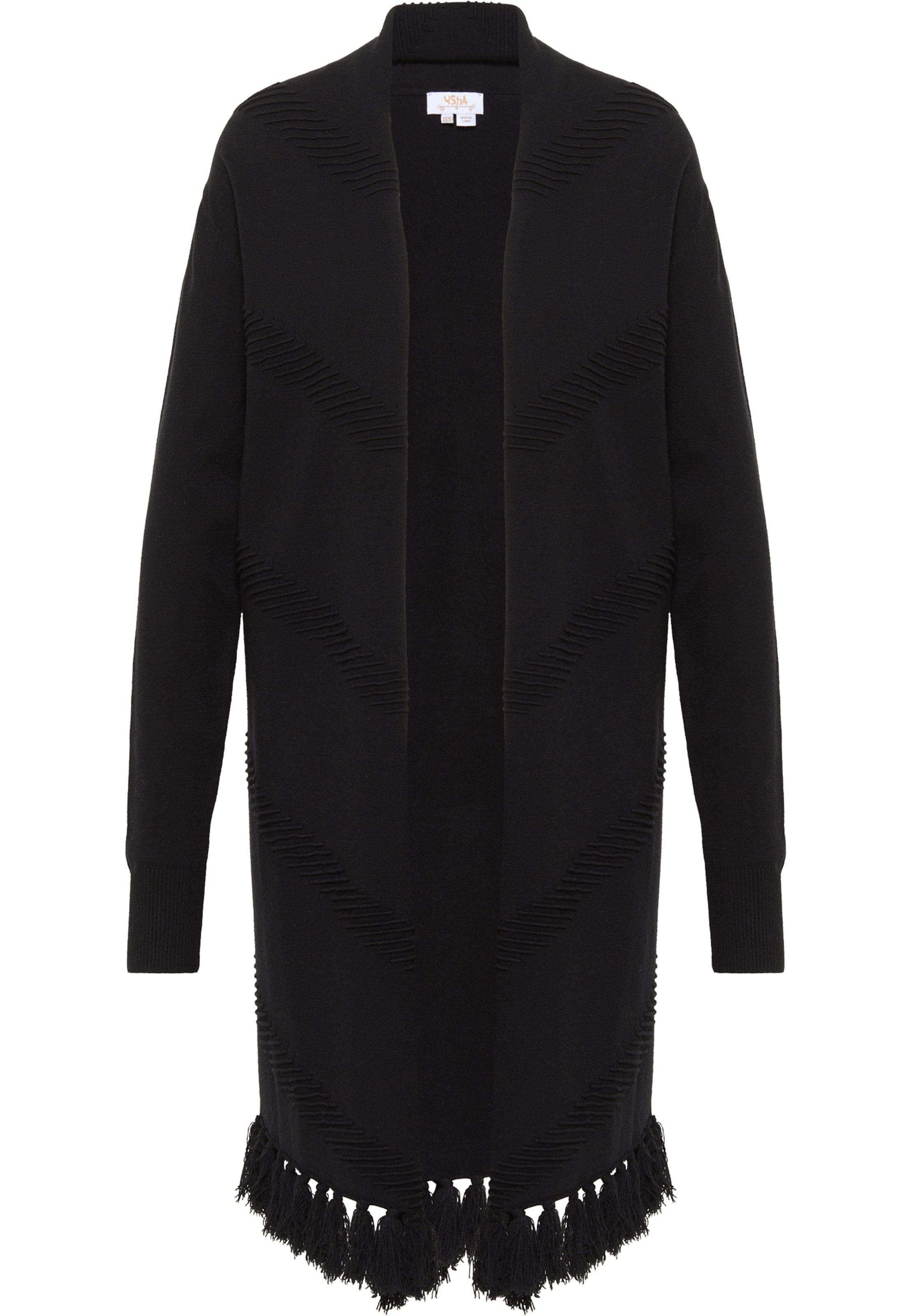 usha FESTIVAL - Cárdigan en negro: frente