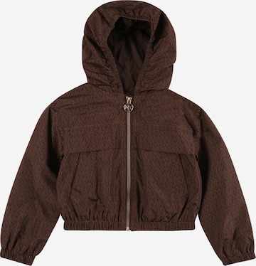 Michael Kors Kids Between-Season Jacket in Brown: front