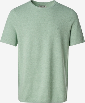 T-Shirt Salsa Jeans en vert : devant