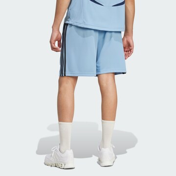ADIDAS ORIGINALS Voľný strih Nohavice 'Teamgeist Adicolor' - Modrá