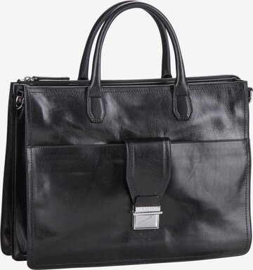 The Bridge Document Bag 'Dante' in Black: front