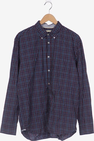 Marc O'Polo Button Up Shirt in XXL in Blue: front
