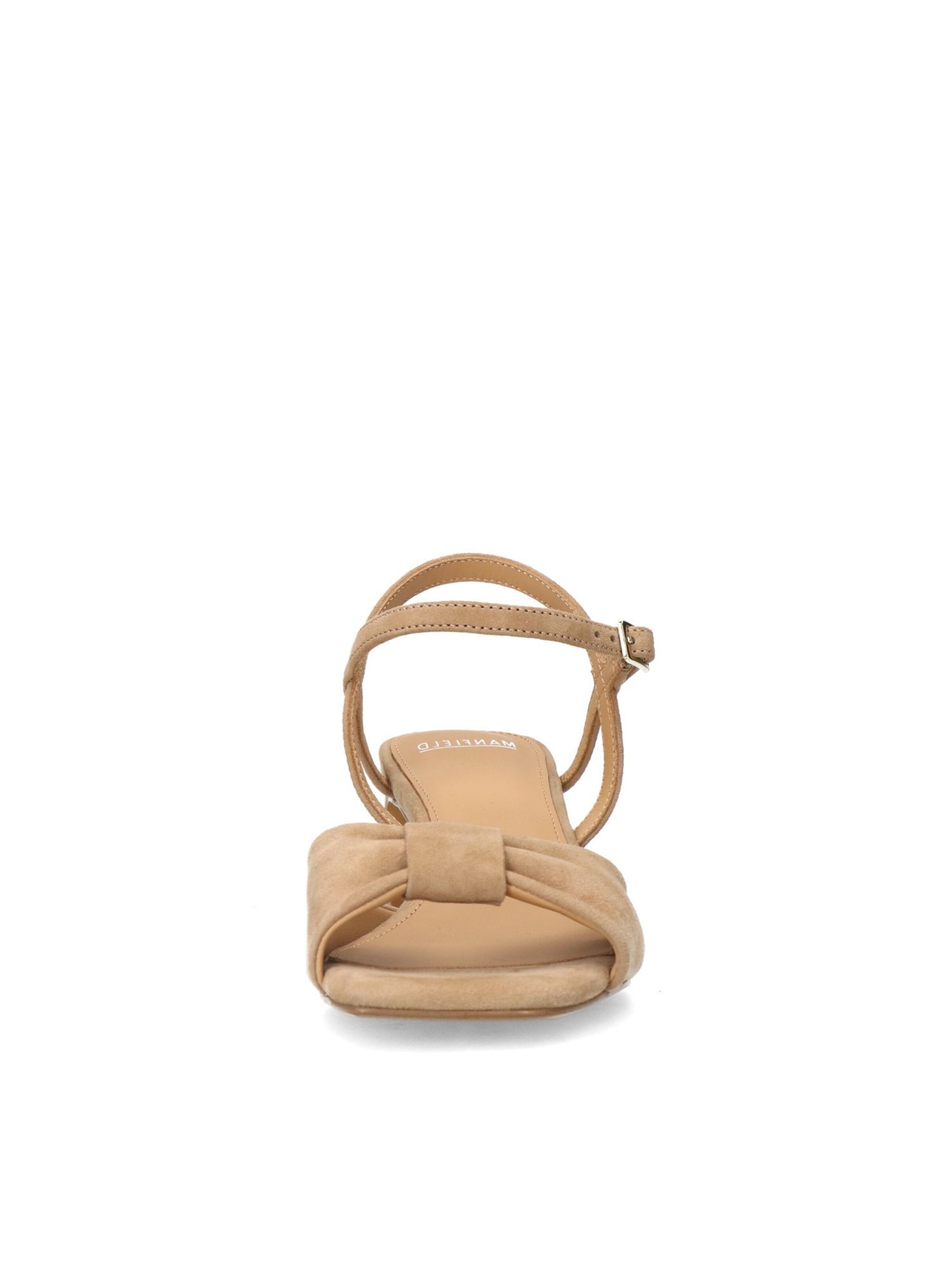 MANFIELD Sandaal in Beige