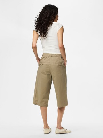 PIECES Regular Shorts 'Bermuda' in Braun