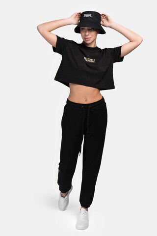 Maglietta 'Aultbea' di LONSDALE in nero