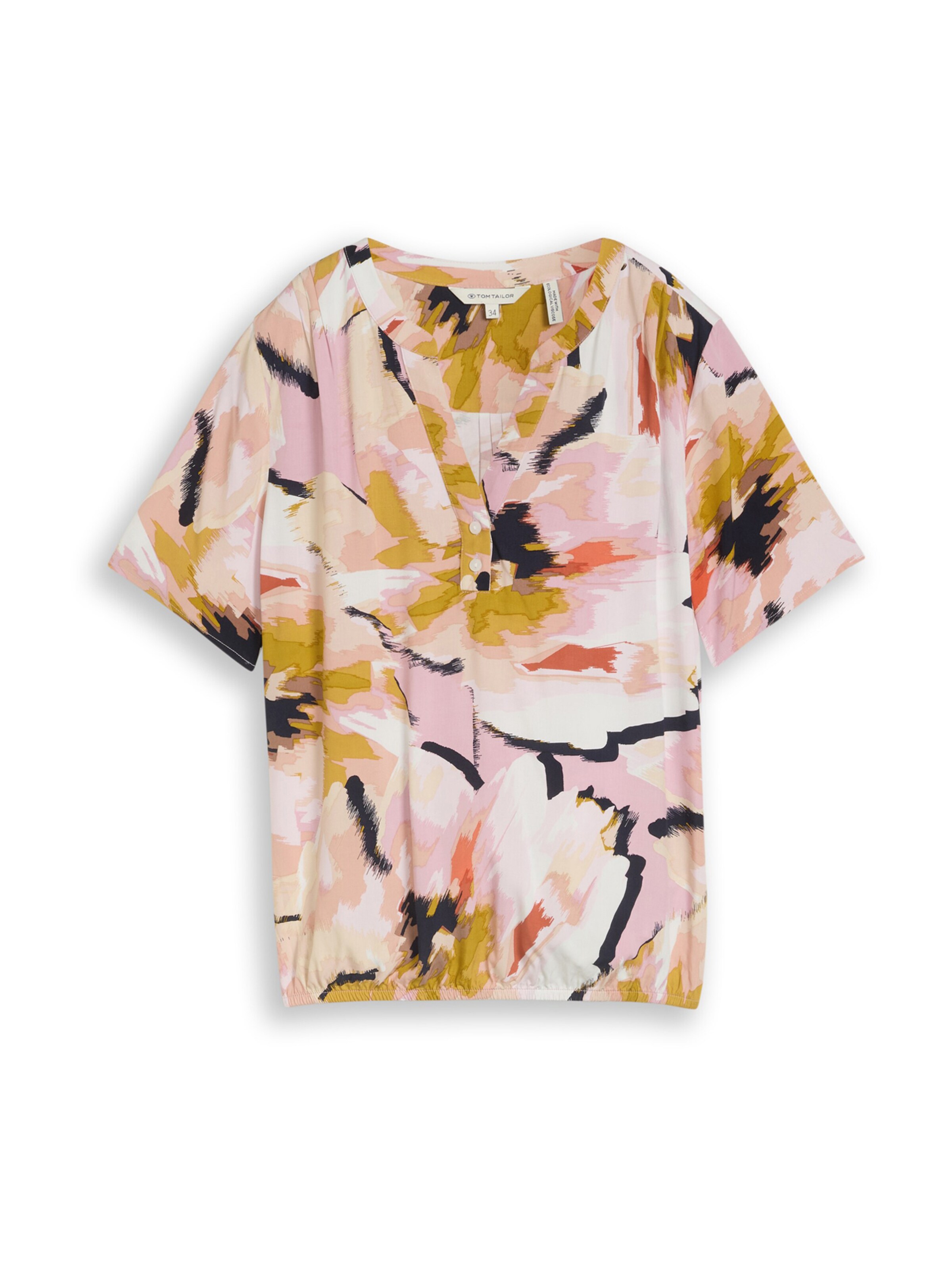 Chemisier TOM TAILOR en rose : devant